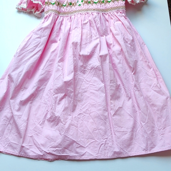 Pettigirl Pink Smocked Dress size 4T - Picture 2 of 4